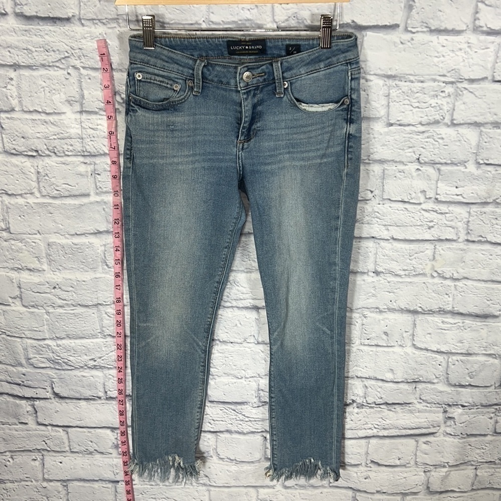 Lucky brand jeans raw hem | lolita skinny | size 2/26